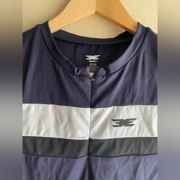 New Ace Zip Tank Top Navy Size Small - Picture 2 of 6